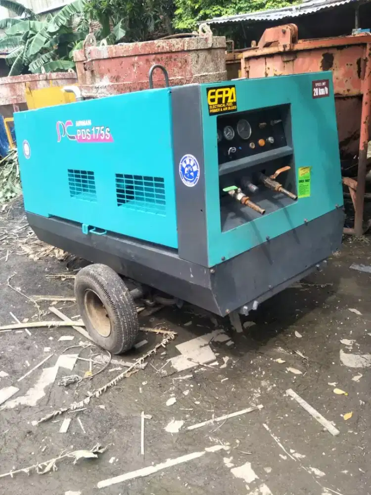 Kompresor Airman PDS 175 S pembuatan tahun 2012 akhir