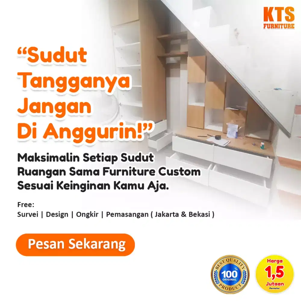 PROMO TERMURAH!!! - KITCHEN SET, KAMAR SET, BACKDROP TV, LEMARI CUSTOM