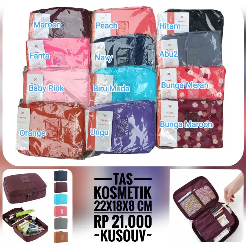 Tas Kosmetik Travelling