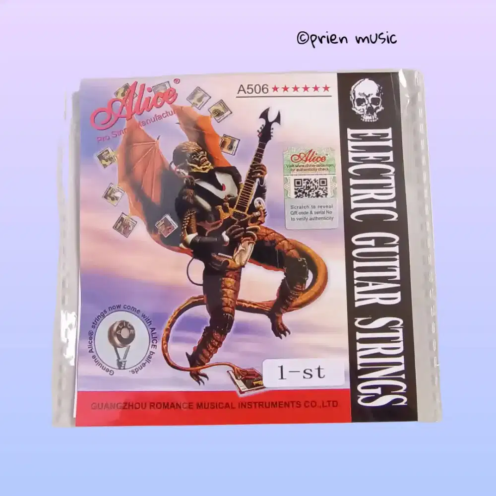 Alice eceran 010 senar elektrik No.1