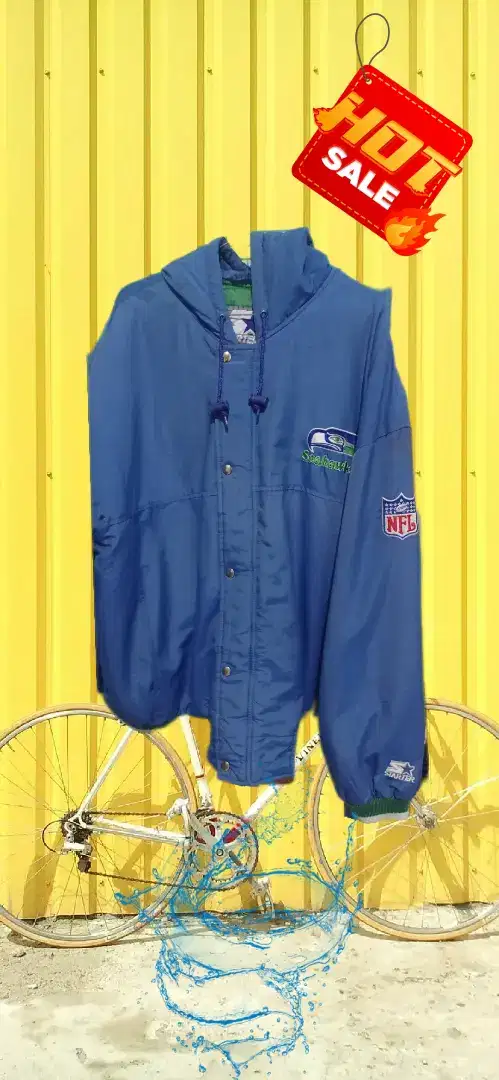 Jaket Starter Vintage Seahawks