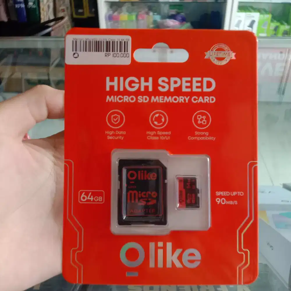 Memori MicroSD OLIKE Class 10 64GB MURAH MERIAH!! (RAVE CELL SAKO)