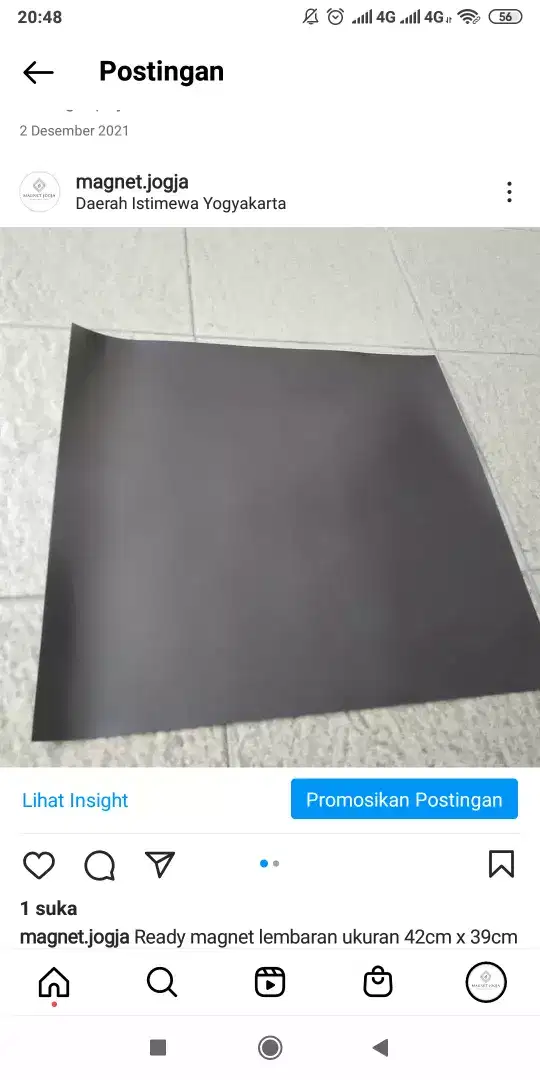 Magnet lembaran