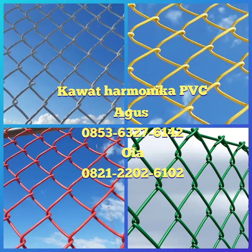 Kawat harmonika 2.1 mm Lubang 55 mm