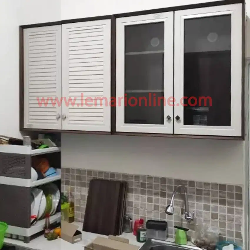 Rak Dapur 4 Pintu (Free Ongkir & Pasang)
