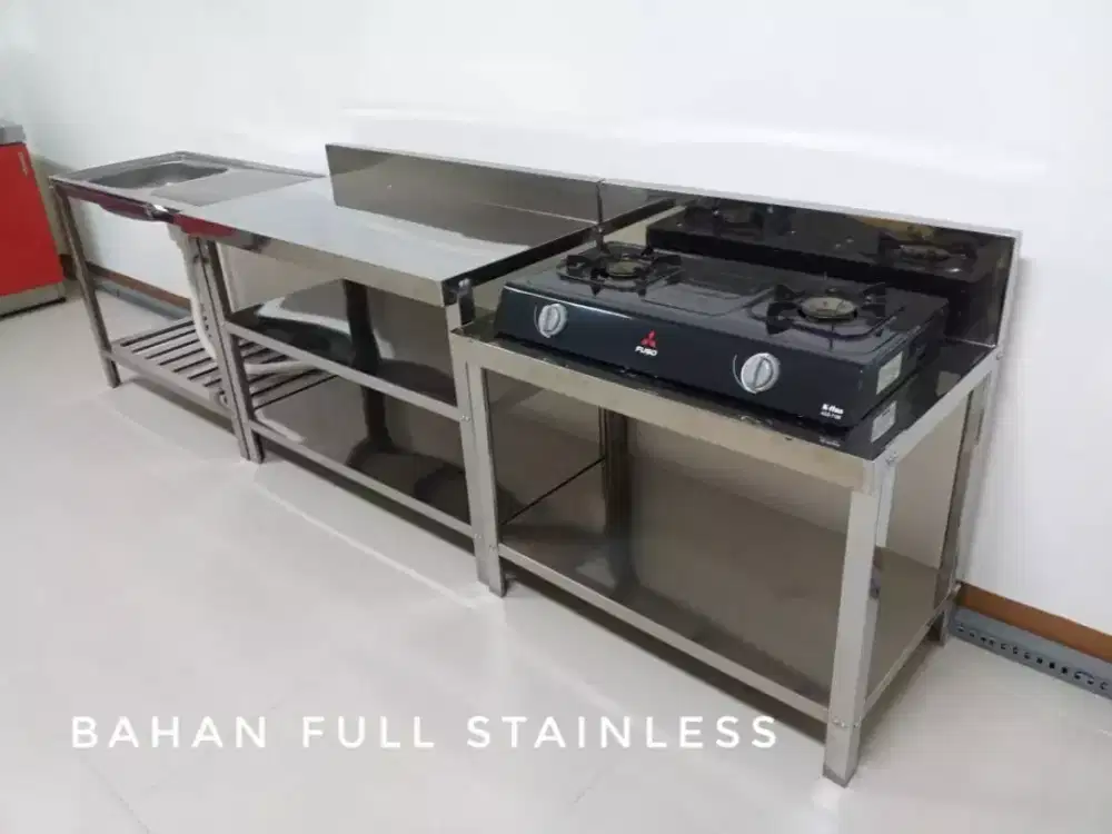 MEJA DAPUR STAINLESS