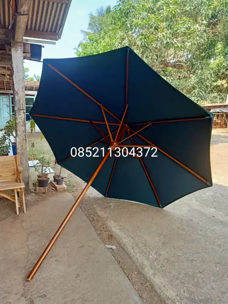 Payung kayu jati outdoor