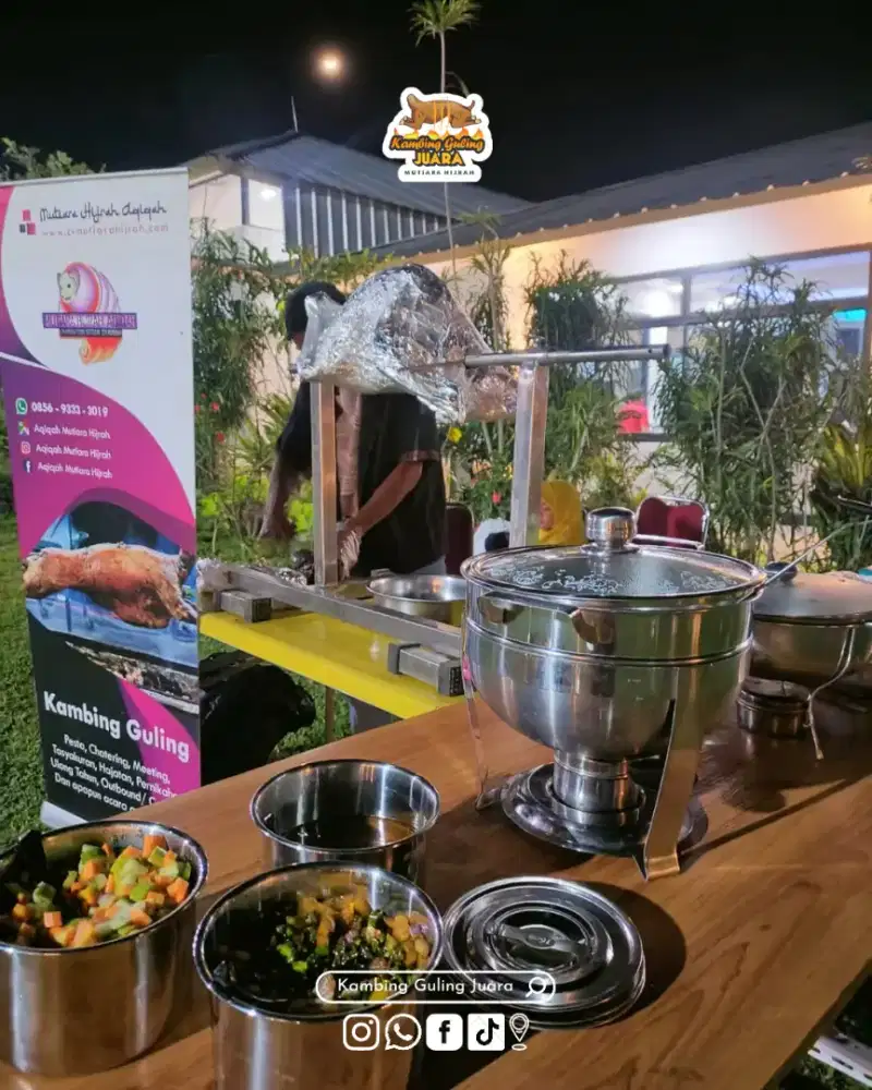 Kambing Guling Juara| Kamgul Puncak Ekonomis Praktis| catering Bogor