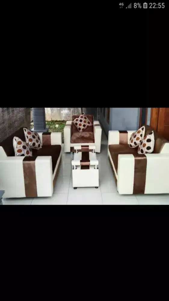 Sofa Minimalis 2.2.1 + Meja