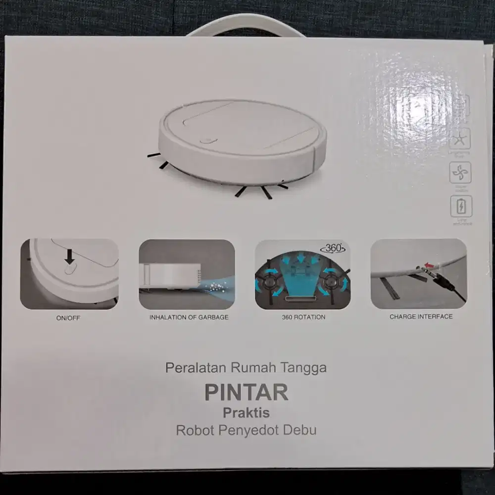 Robot Penyedot Debu Jallen Gabor