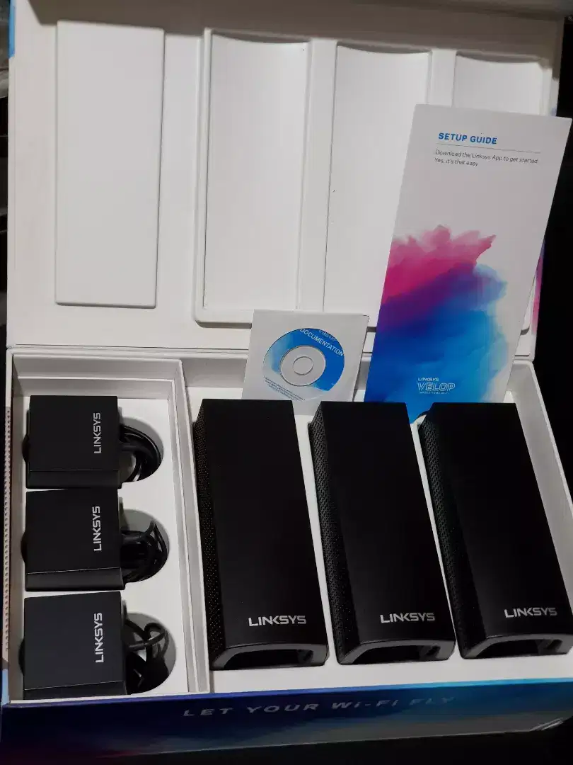 Router Wifi mesh Linksys velop whw03 v2 Black