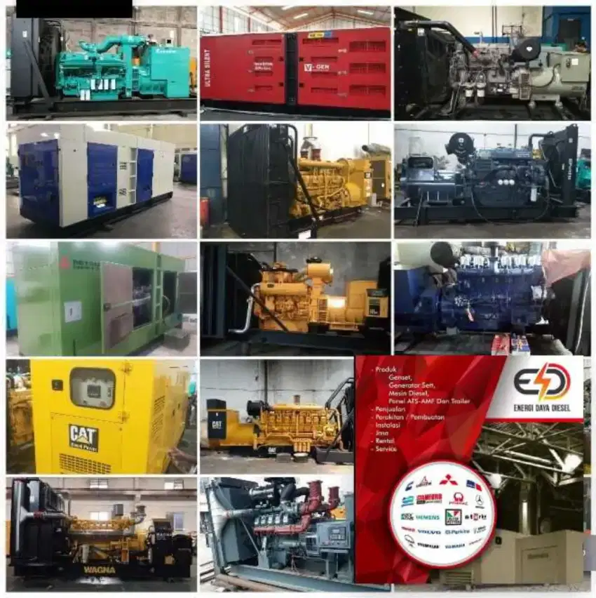 Jual Genset Generator Murah 10 kva 20 kva 30 kva 50 kva 80 kva 100 kva