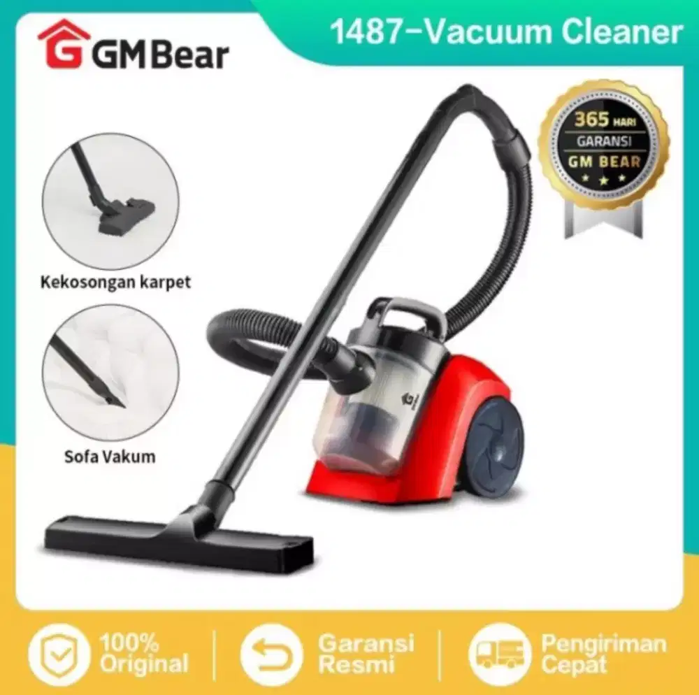 Vacuum cleaner penyedot debu dan kotoran garansi resmi