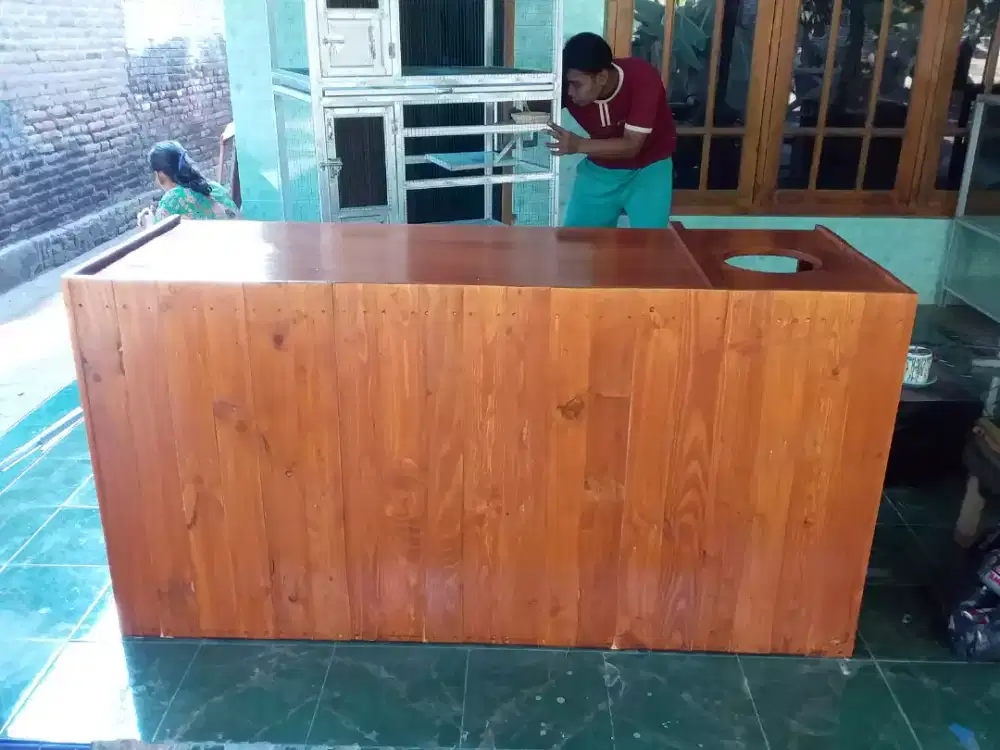 Meja cafe meja jualan meja bar meja serba guna murah bisa custom