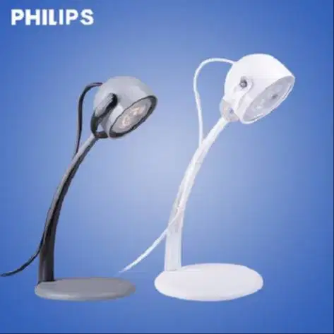 Philips Lampu Meja/LED Table Light DYNA67413 PUTIH/HITAM Set