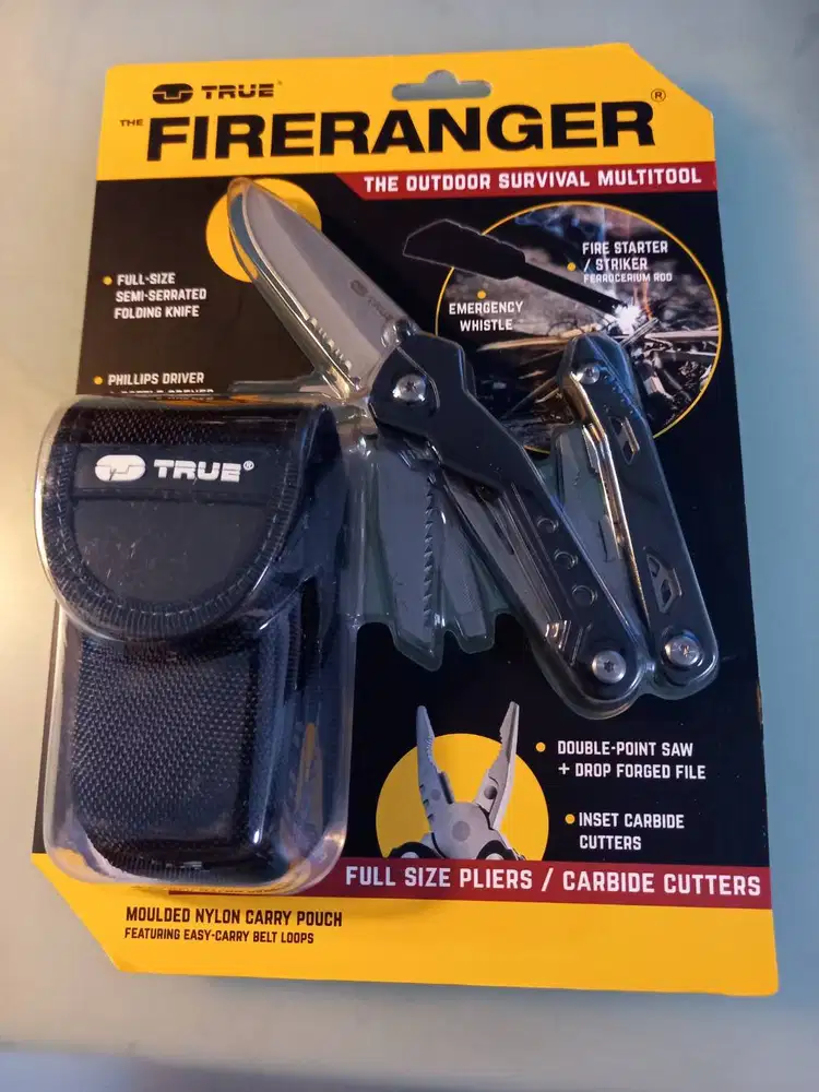 Outdoor Survival Multitool : True Utility Fireranger