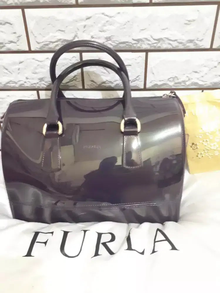FURLA CANDY BAULETTO HAND BAG Original