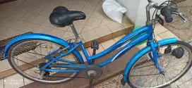 Sepeda Wimcycle Starlite Uk 26 Gear 7 Speed 34T Shimano Semua Original