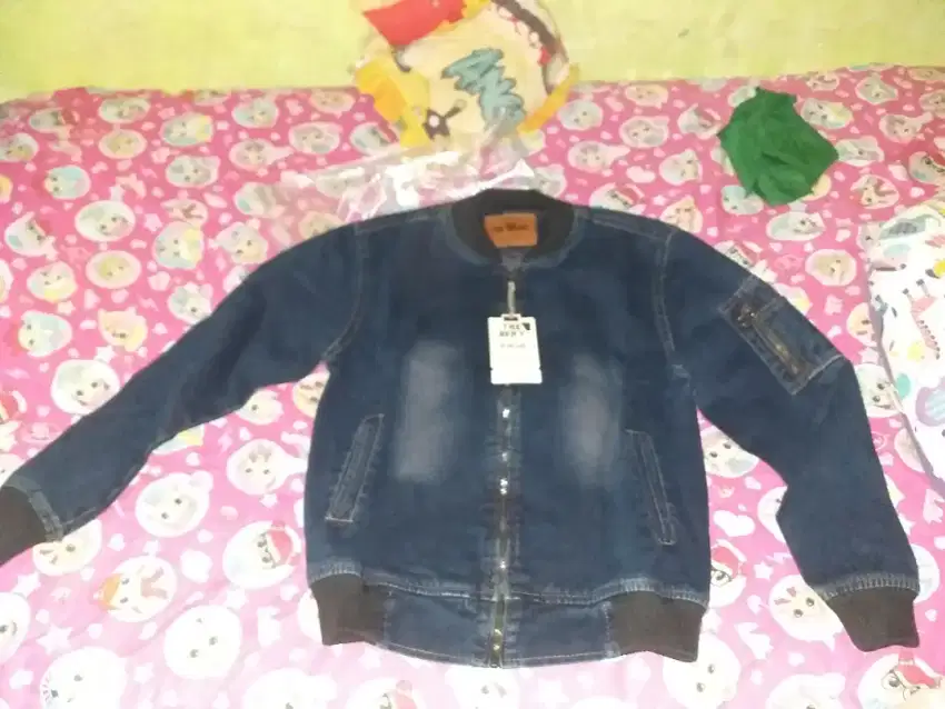 Jaket Bomber Model Jeans