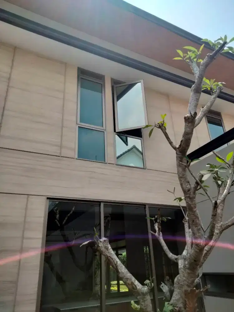 Sedia pasang kaca film one way dan riben