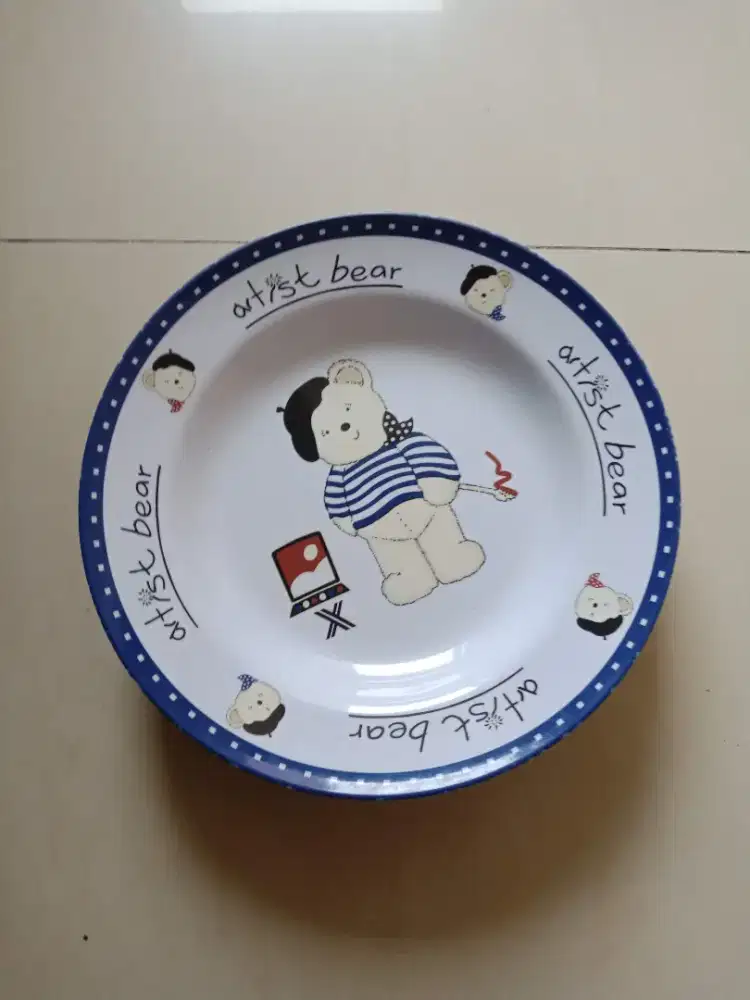 6pc piring melamine Vanda 8tebal food grade Bekas