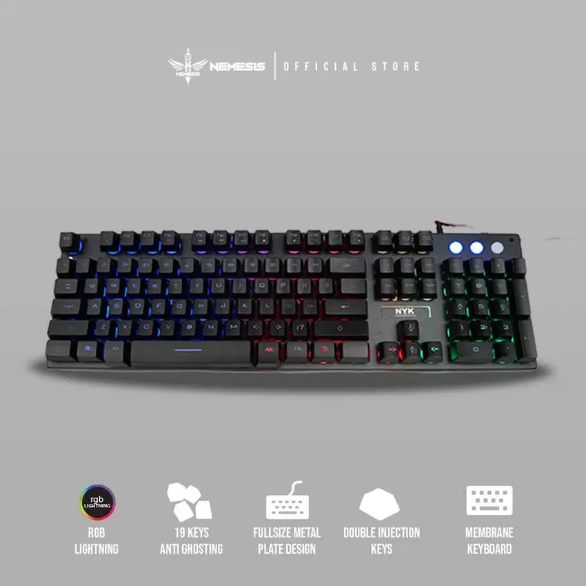 NYK Nemesis Keyboard Gaming KR-201 Game Master