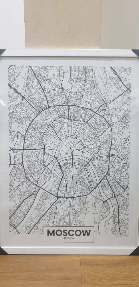 Peta Kota Moscow - Russia