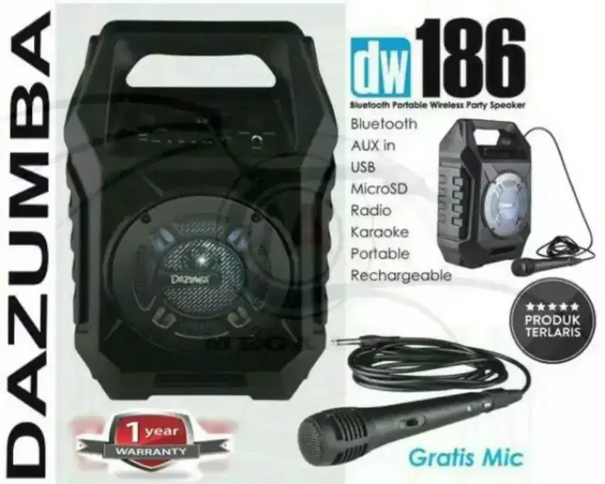 speaker dazumba dw186