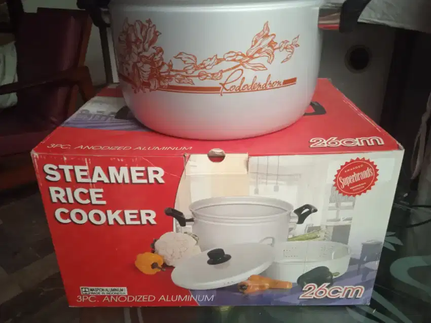 Steamer Rice Cooker Maspion 26, Dandang Panci Kukus