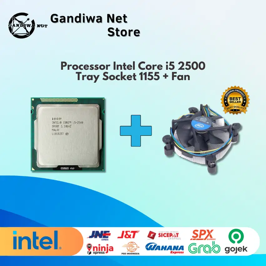 Processor Core i5 2500 Tray LGA 1155 + FAN