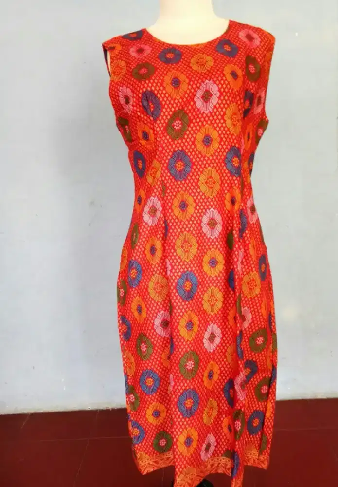 Batik songket all size bahan katun