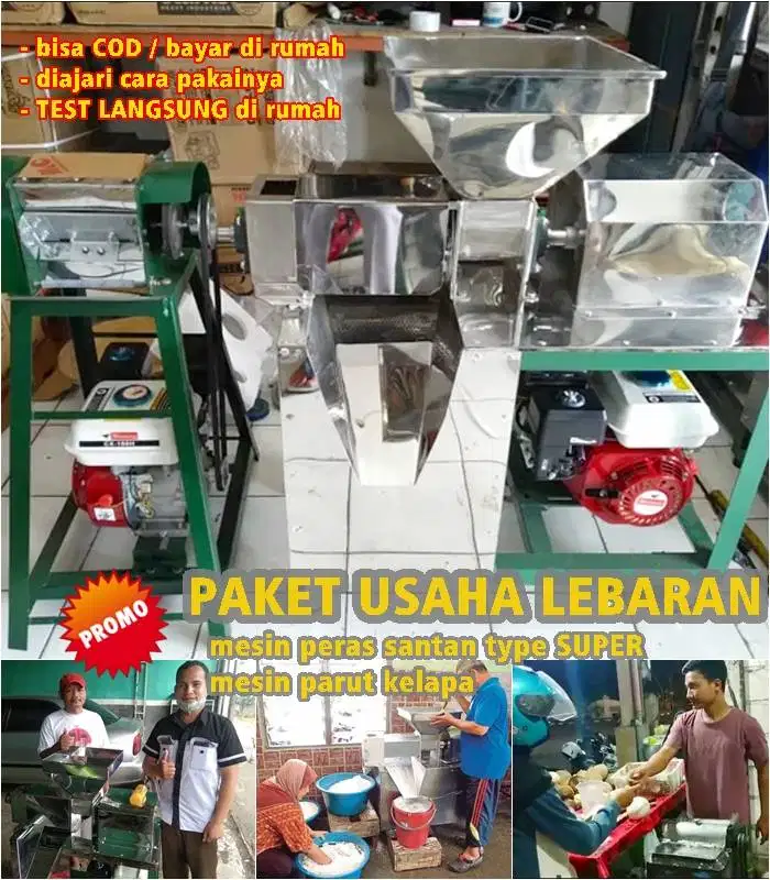 MESIN PERAS SANTAN promo lebaran murah