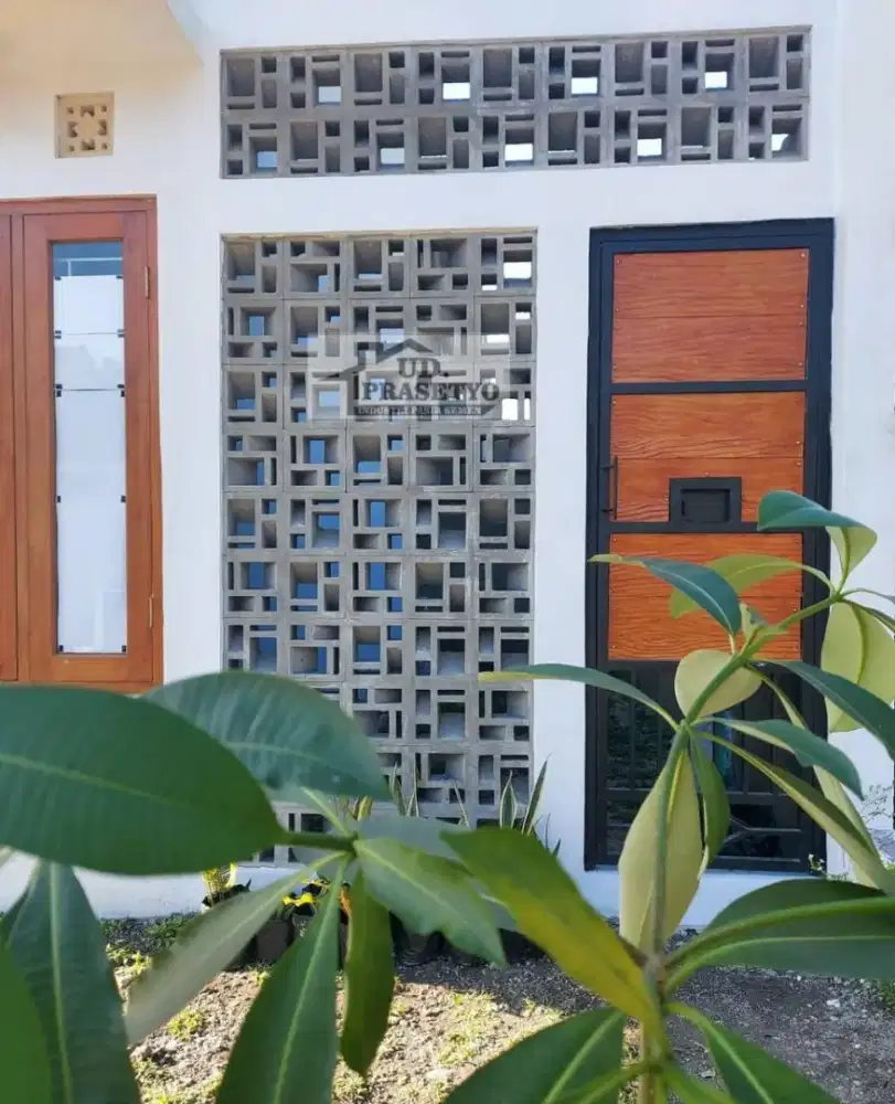 Roster minimalis bahan beton beraneka model