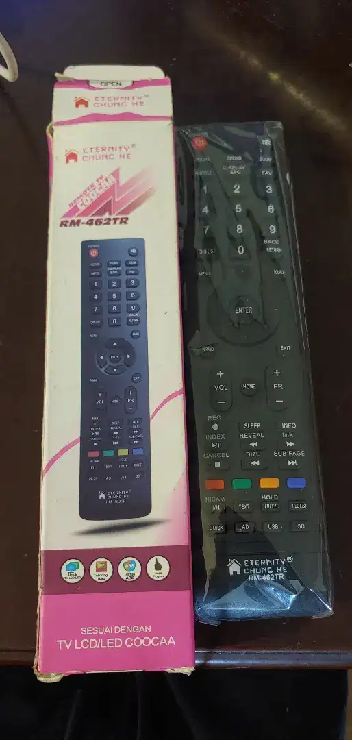 Remote tv coocaa