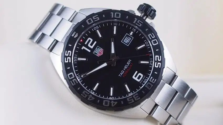 Tag Heuer Formula 1 Sport Quartz Black Dial Steel 41mm