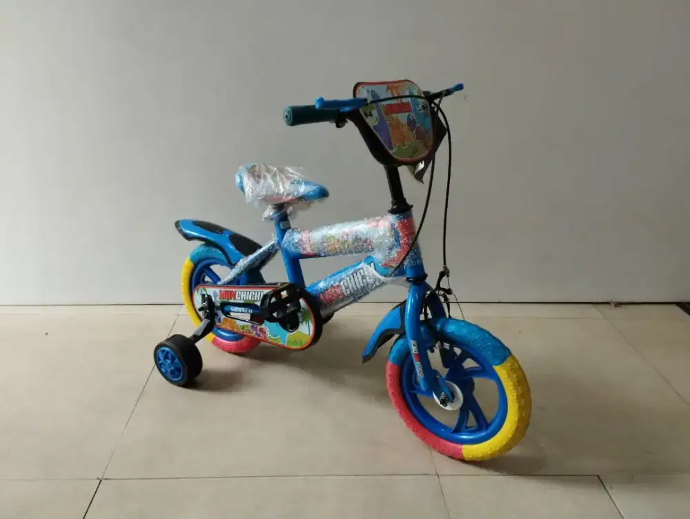 Sepeda anak monchichi12 ban busa bmx