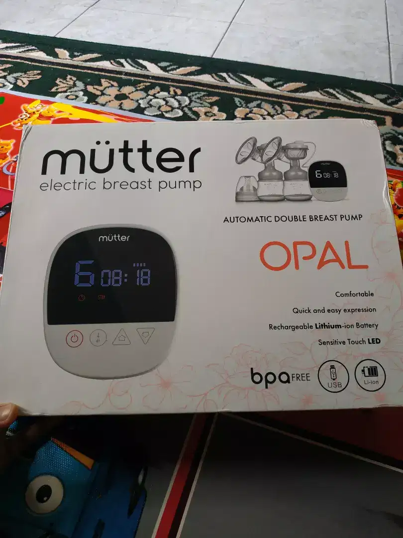 Mutter opal electric breast pump