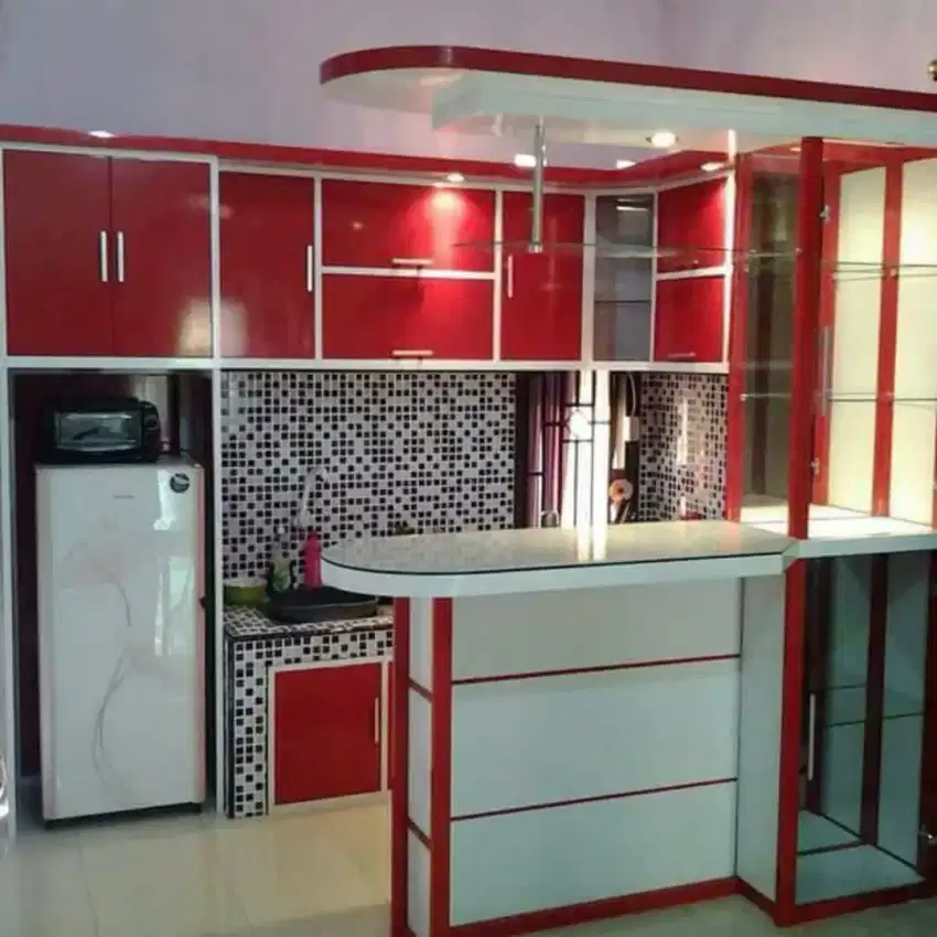 New Kitchen set minimalis dan top table granit