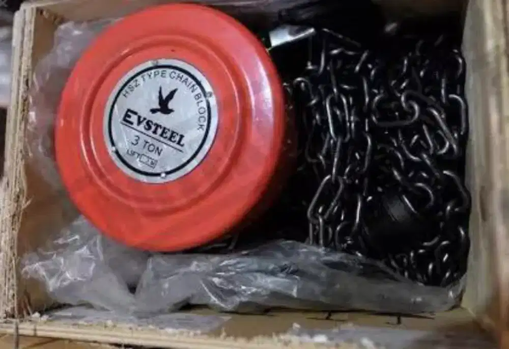 CHAIN BLOK ATAU TAKEL KATROL 3 TON X 3 METER