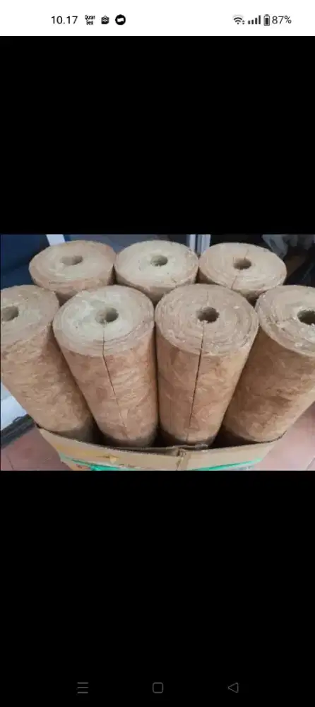 Rockwool pipa merek TOMBO