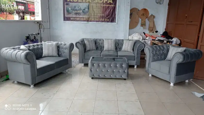 Sofa kancing 321+ meja