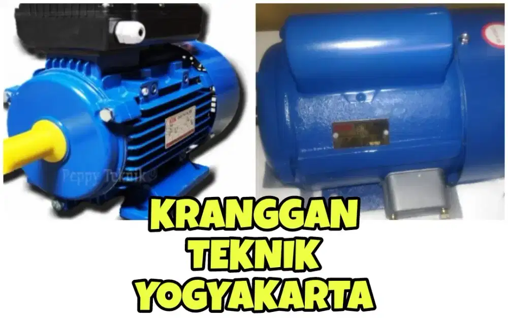 (KRANGGAN TEKNIK)dinamo elektromotor 1/2 hp dinamo listrik 0,5 pk