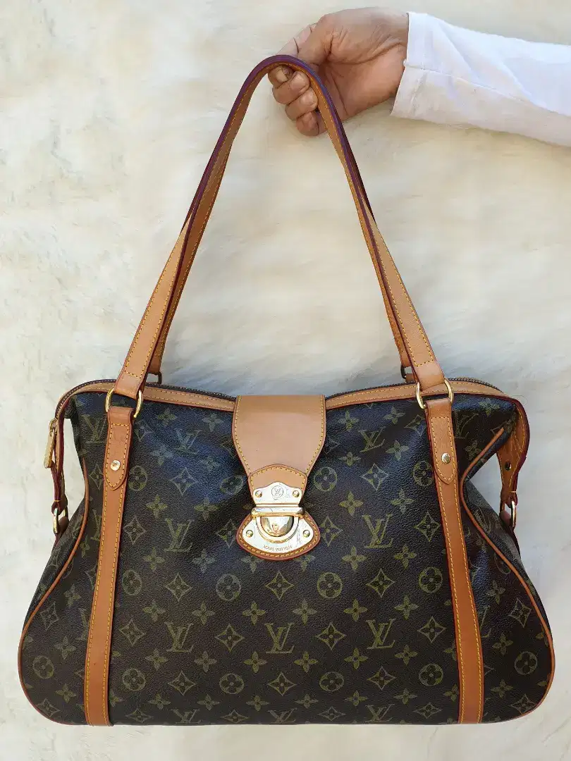 Tas Import Eks Louis Vuitton Totebag Besar Shoulder Ada Nomor Seri