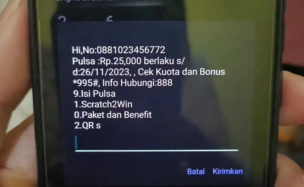 Nomer Cantik Smartfren Urut Naik