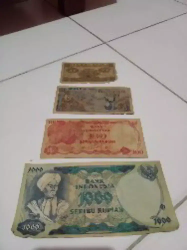 Uang kertas jaman dulu