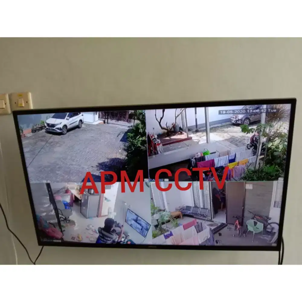 Kamera cctv paket 4 kamera sudah include pemasangan di Bekasi Selatan