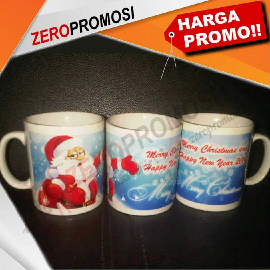 Mug Keramik Gelas Natal Premium Style