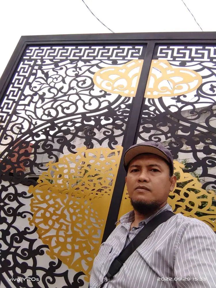 TERMURAH Pagar Laser Cutting Metal Modern Motif