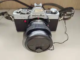 Minolta XG2 Vintage Camera + 2 W.Rokkor Lens (A-360)