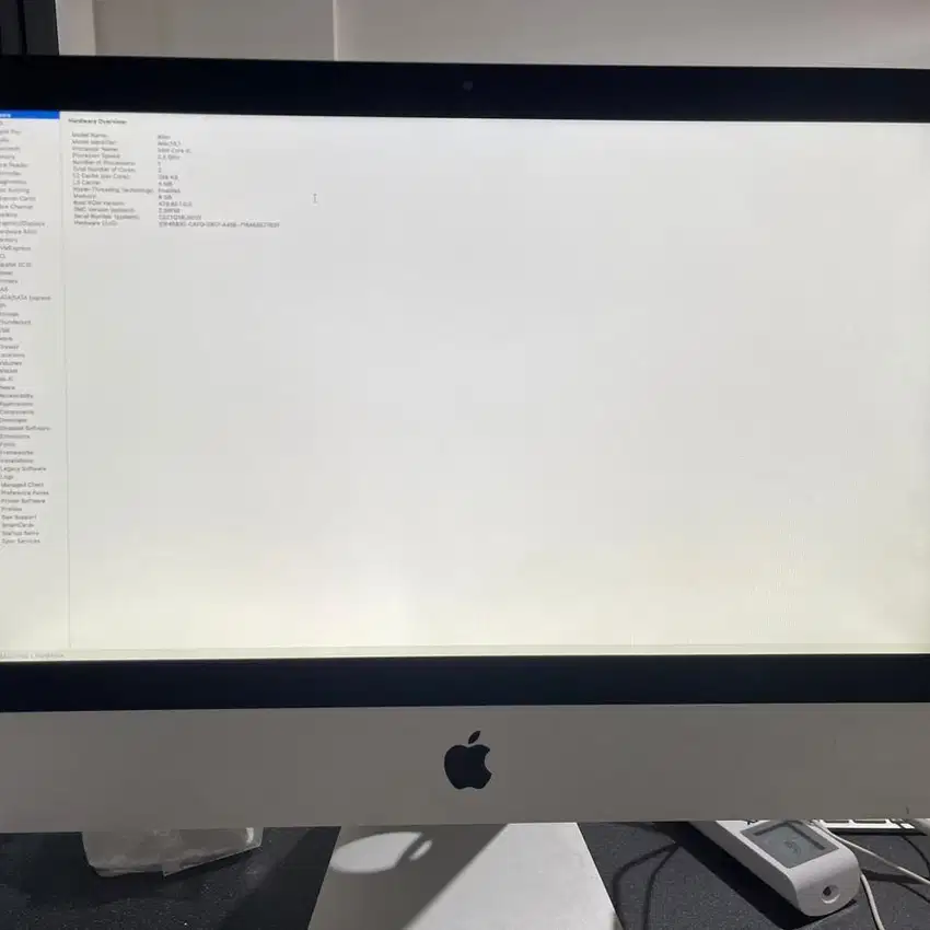 Imac 2017 core i5 2.3Ghz 8gb 1terra 21.5” mulus